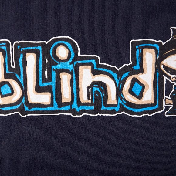 Vintage 1990s Blind Skateboarding Tee Shirt - Picture 3 of 7